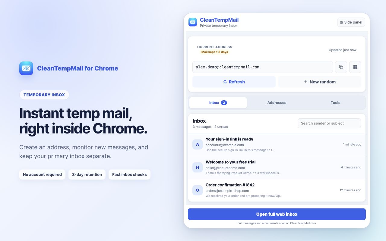 Chrome extension